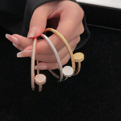 [Rani Jewelry] JUSTE BRACELET 3.5MM ALL DIAMONDS