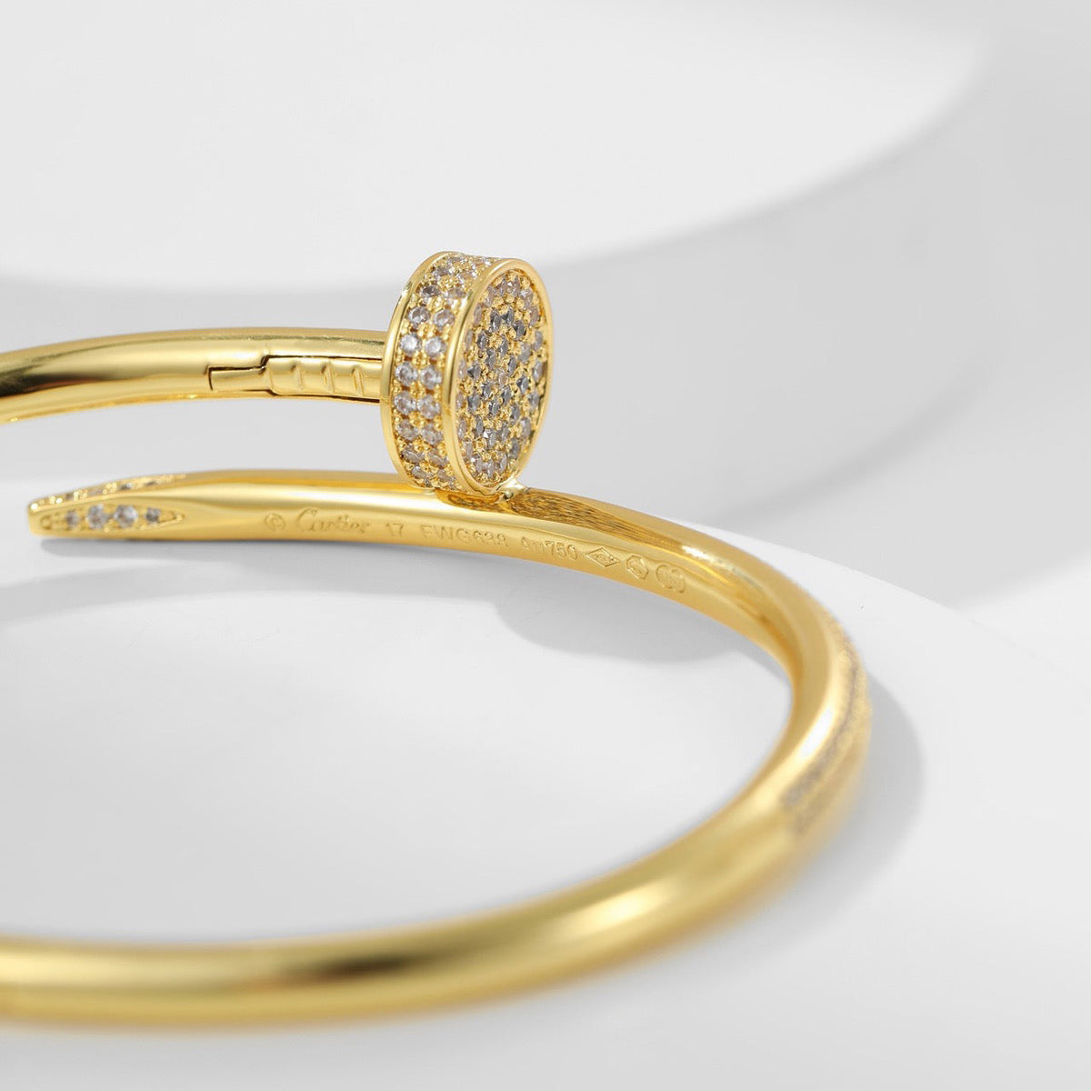 [Rani Jewelry] JUSTE BRACELET 3.5MM ALL DIAMONDS