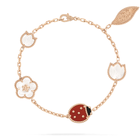 [Rani Jewelry]LUCKY SPRING 5 MOTIF BRACELET