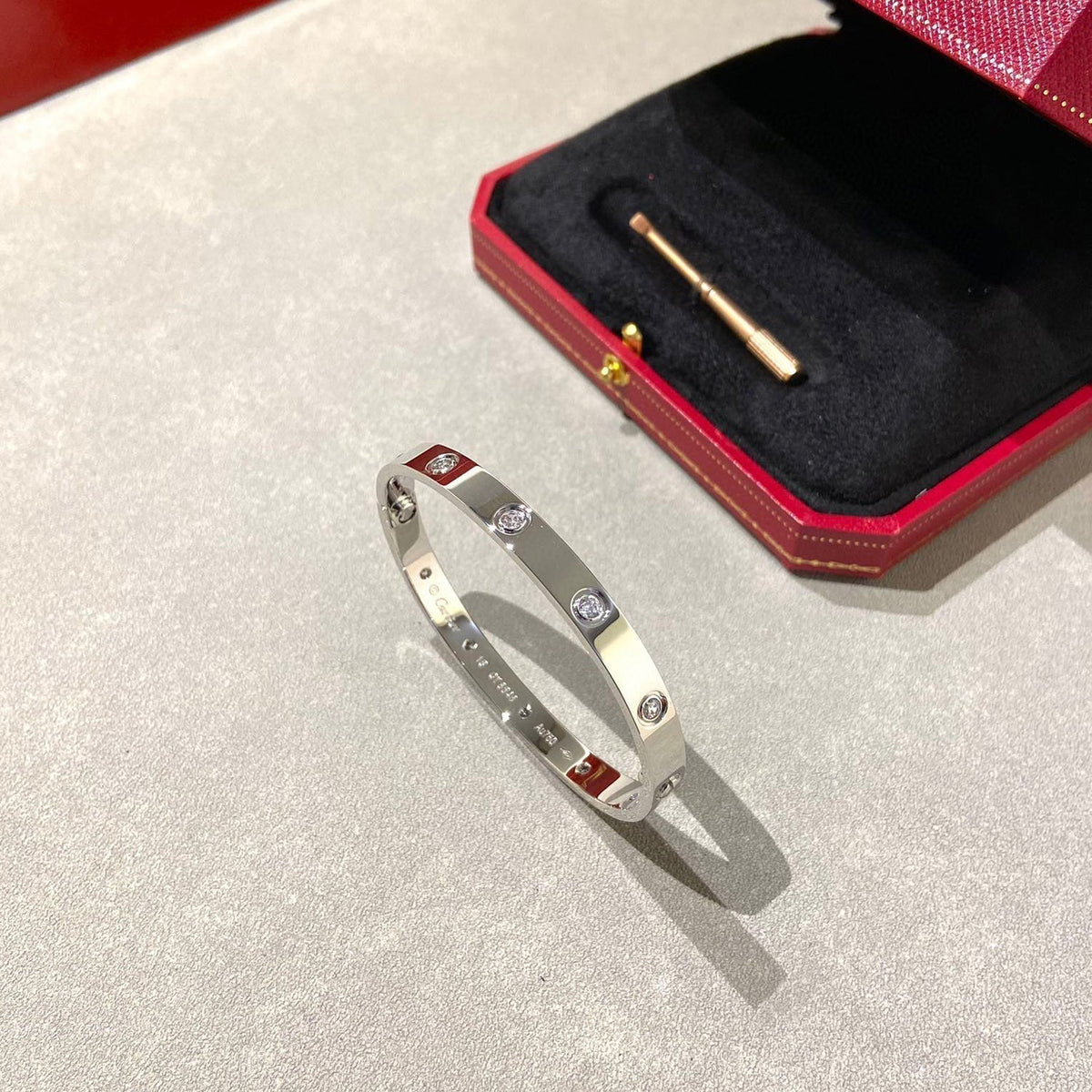 [Rani Jewelry] LOVE BRACELET 6.1MM 10 DIAMONDS