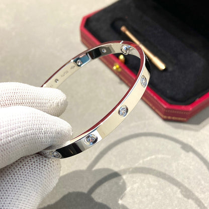 [Rani Jewelry] LOVE BRACELET 6.1MM 10 DIAMONDS