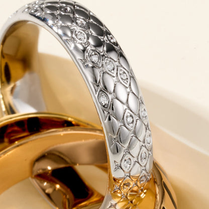 [Rani Jewelry] TRINITY  RING LEOPARD PRINT