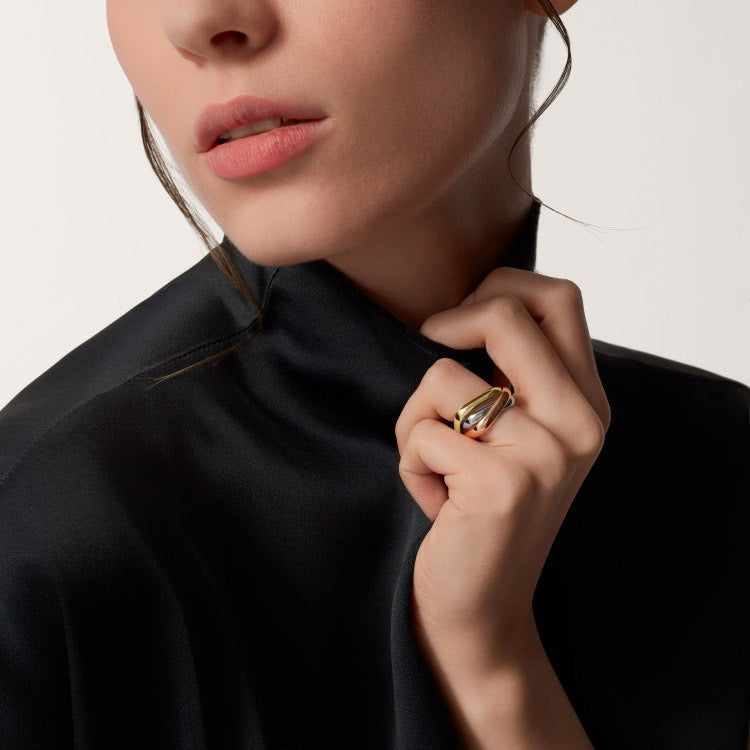 [Rani Jewelry] TRINITY 3.5MM CUSHION RING COLLECTION