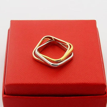 [Rani Jewelry] TRINITY 3.5MM CUSHION RING COLLECTION