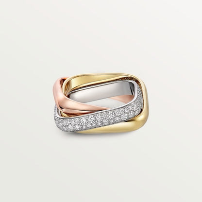 [Rani Jewelry] TRINITY 3.5MM CUSHION RING COLLECTION