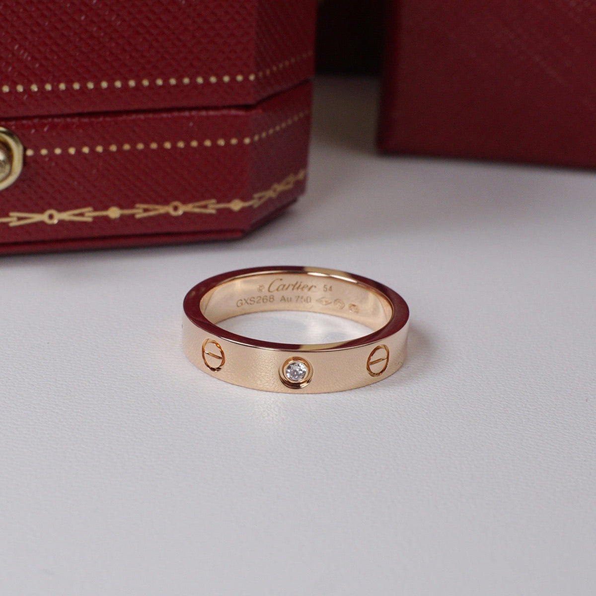 [Rani Jewelry] LOVE 4MM 1 DIAMOND RING