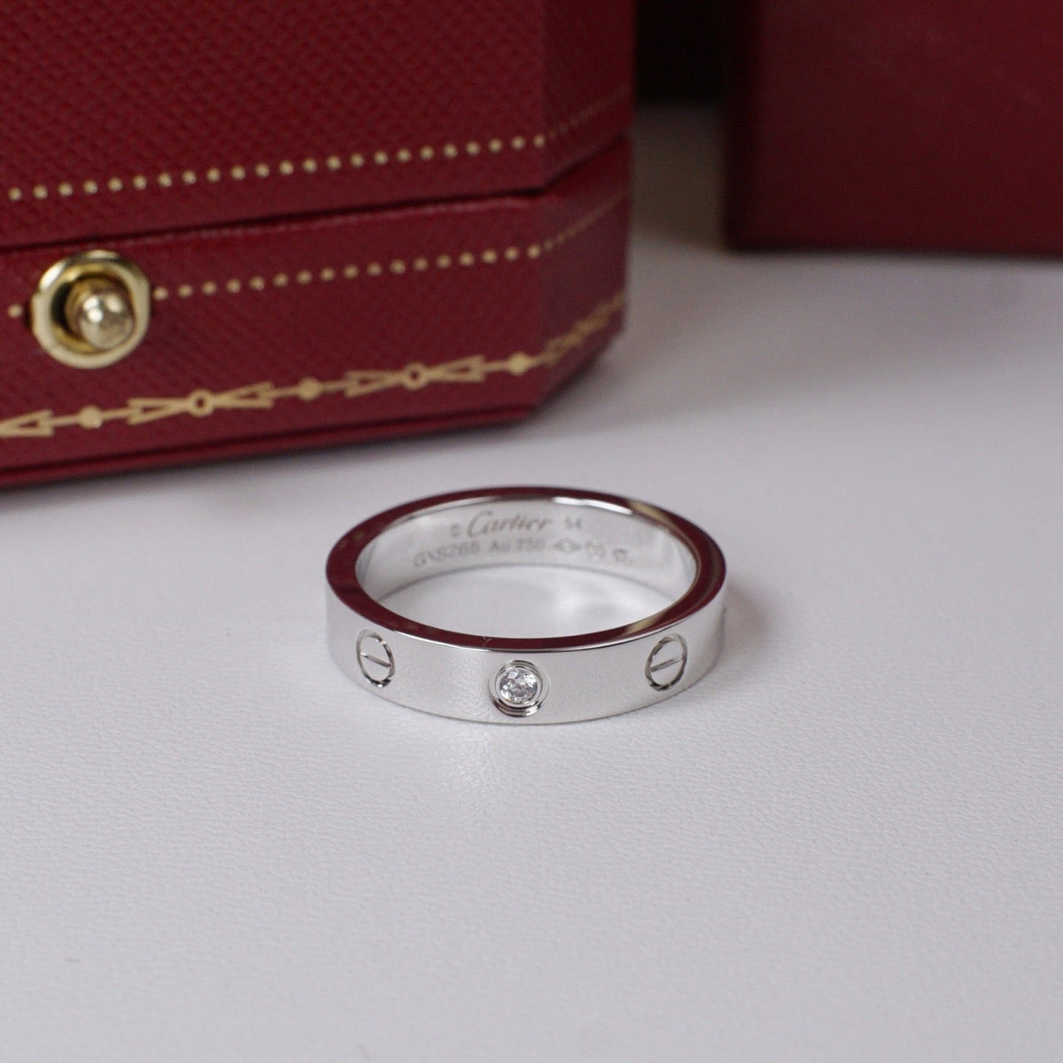 [Rani Jewelry] LOVE 4MM 1 DIAMOND RING