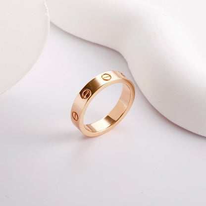 [Rani Jewelry] LOVE RING 3.6 MM NO DIAMOND