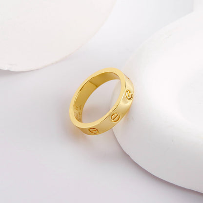 [Rani Jewelry] LOVE RING 3.6 MM NO DIAMOND