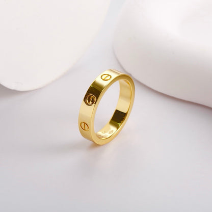 [Rani Jewelry] LOVE RING 3.6 MM NO DIAMOND
