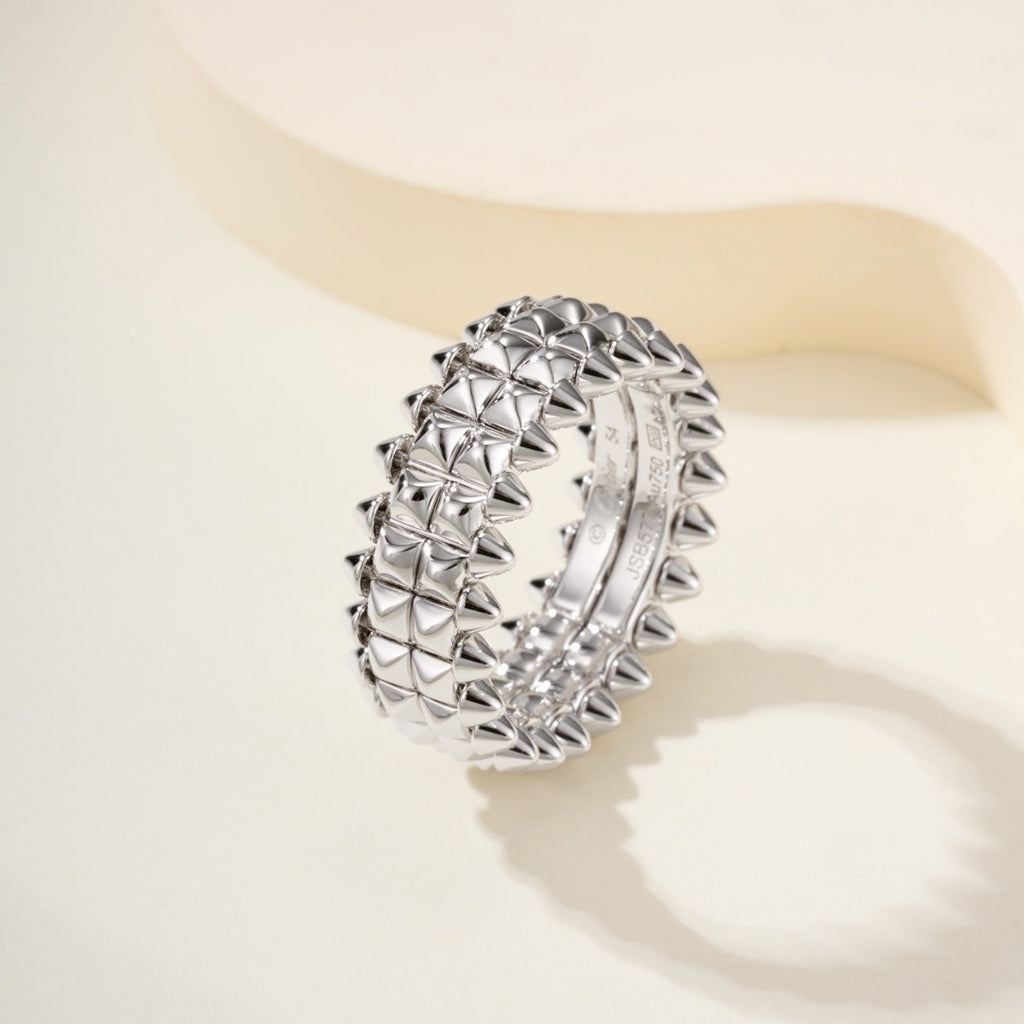 [Rani Jewelry] CLASH 9.2MM DOUBLE ROW RING