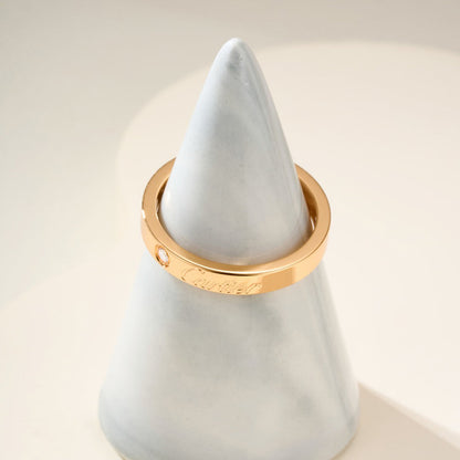 [Rani Jewelry] LOVE RING 4MM 1 DIAMOND