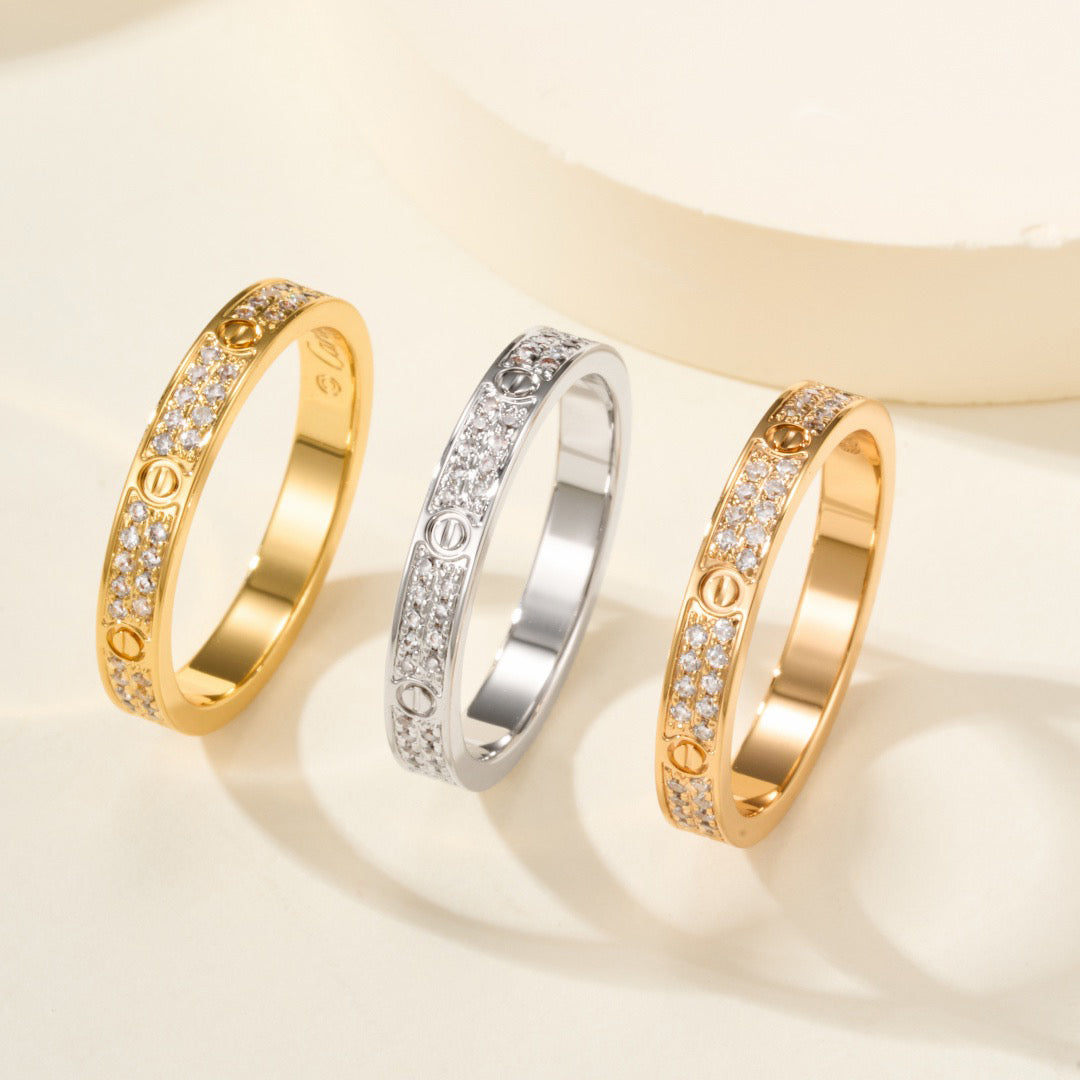 [Rani Jewelry] LOVE RING 2.65MM DIAMOND