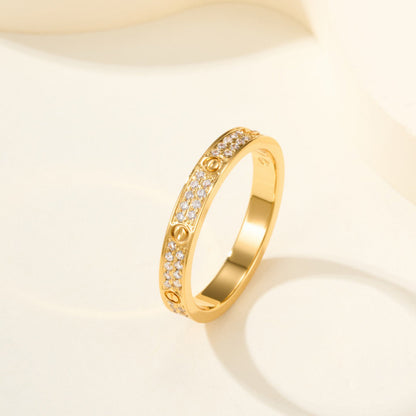 [Rani Jewelry] LOVE RING 2.65MM DIAMOND