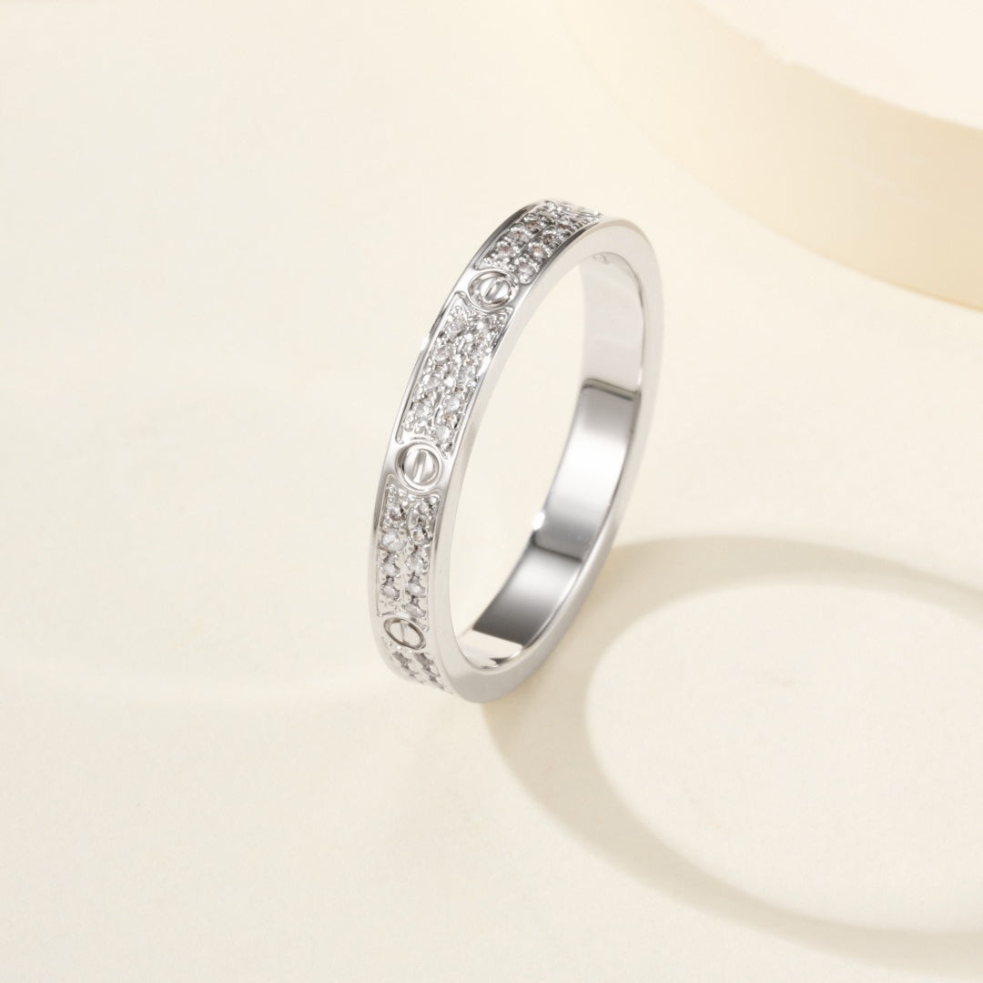 [Rani Jewelry] LOVE RING 2.65MM DIAMOND