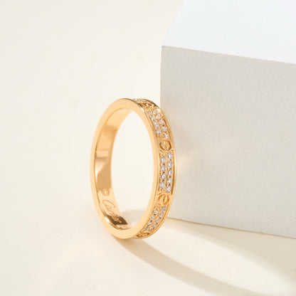 [Rani Jewelry] LOVE RING 2.65MM DIAMOND