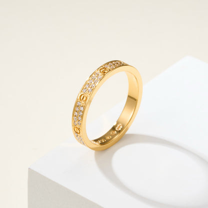 [Rani Jewelry] LOVE RING 2.65MM DIAMOND