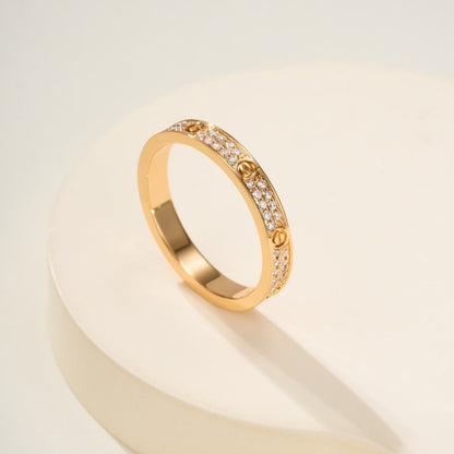 [Rani Jewelry] LOVE RING 2.65MM DIAMOND
