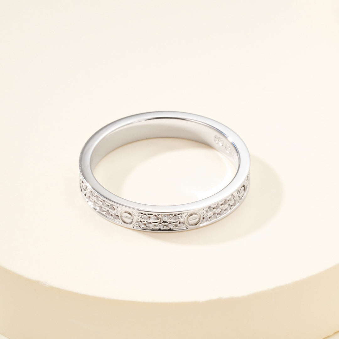 [Rani Jewelry] LOVE RING 2.65MM DIAMOND