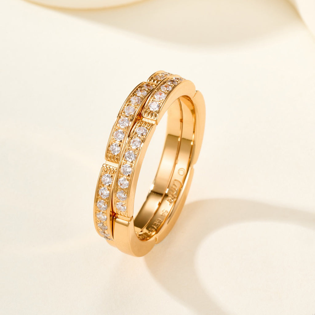 [Rani Jewelry] MAILLON PANTHERE DIAMOND RING
