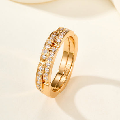 [Rani Jewelry] MAILLON PANTHERE DIAMOND RING