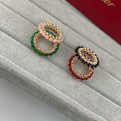 [Rani Jewelry] CLASH 7.9MM AGATE CHALCEDONY RING