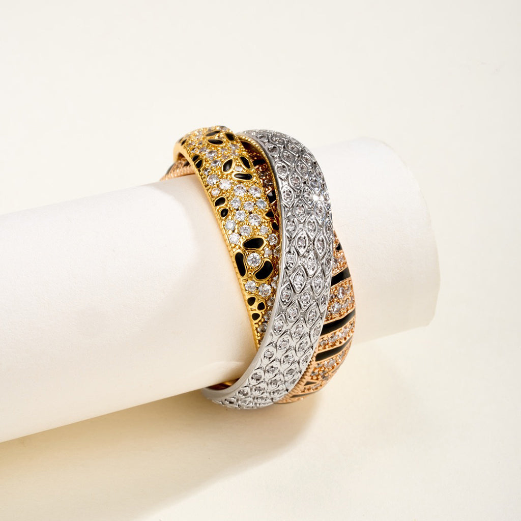 [Rani Jewelry] TRINITY  RING LEOPARD PRINT