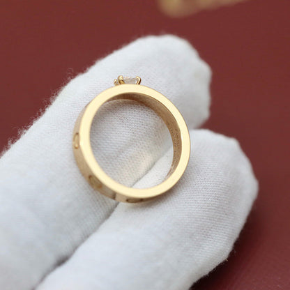 [Rani Jewelry] LOVE RING 3.6MM 1 BIG DIAMOND