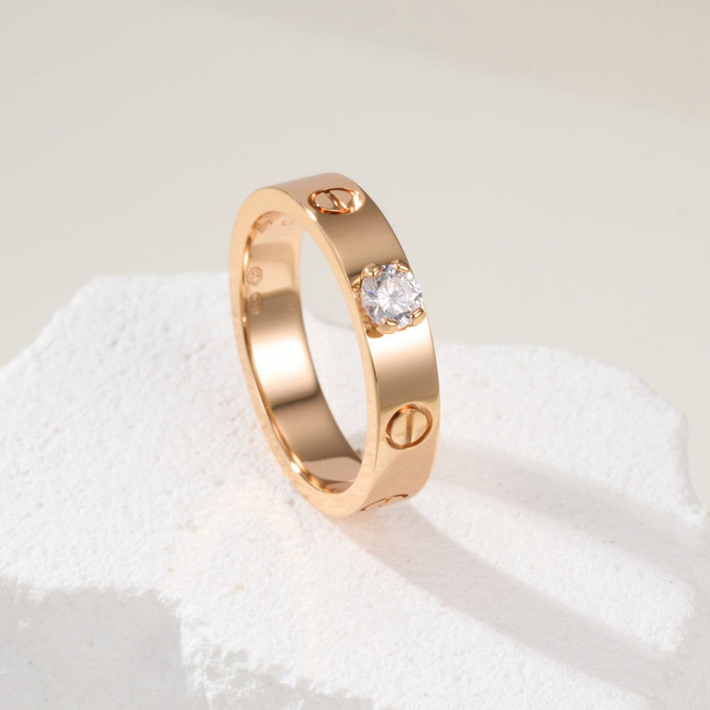 [Rani Jewelry] LOVE RING 3.6MM 1 BIG DIAMOND