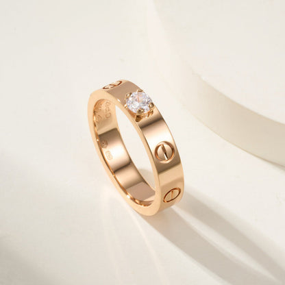 [Rani Jewelry] LOVE RING 3.6MM 1 BIG DIAMOND