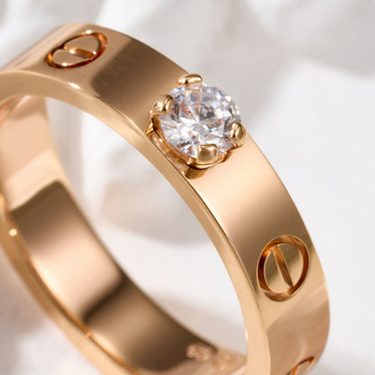 [Rani Jewelry] LOVE RING 3.6MM 1 BIG DIAMOND