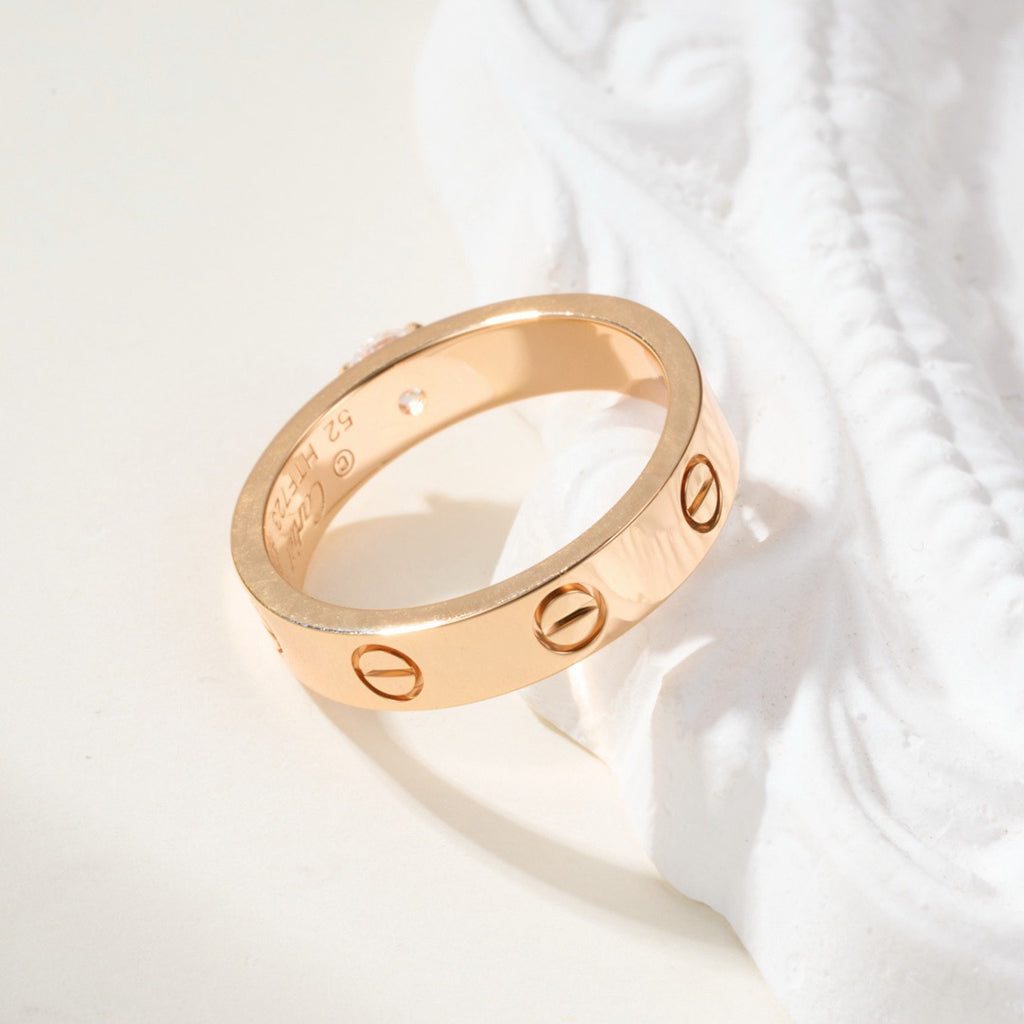 [Rani Jewelry] LOVE RING 3.6MM 1 BIG DIAMOND