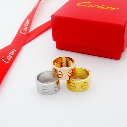 [Rani Jewelry] LOVE 11MM LARGE RING
