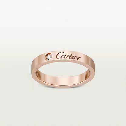[Rani Jewelry] LOVE RING 4MM 1 DIAMOND