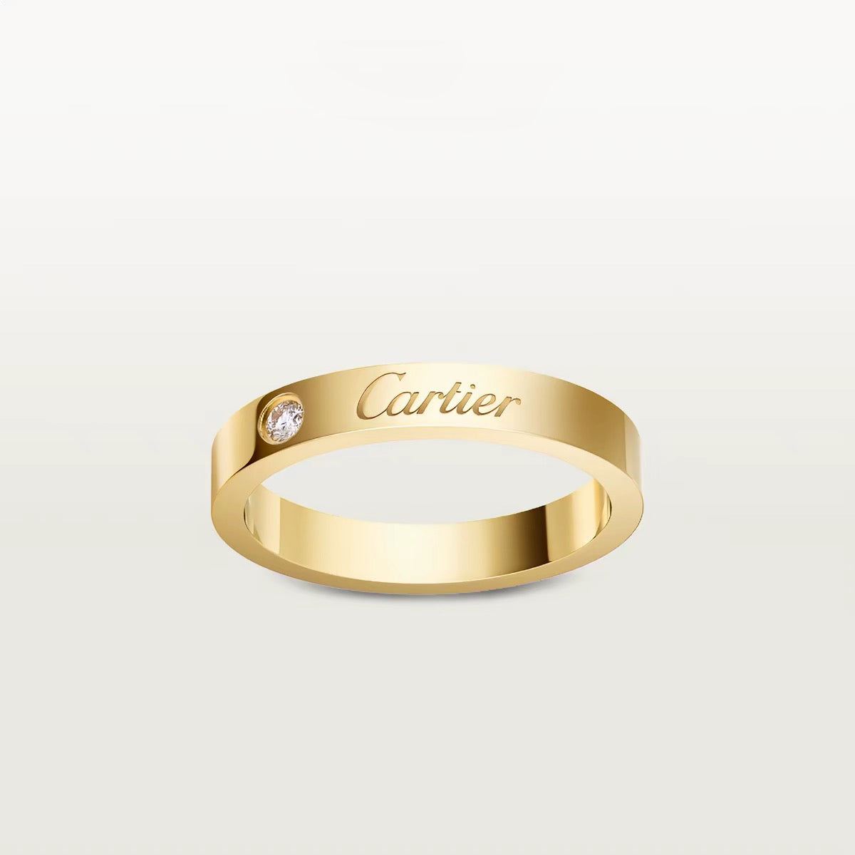 [Rani Jewelry] LOVE RING 4MM 1 DIAMOND