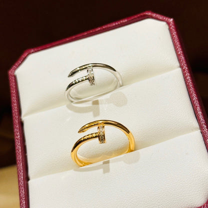 [Rani Jewelry] JUSTE 1.8MM HALF DIAMOND RING