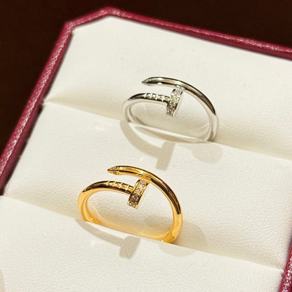 [Rani Jewelry] JUSTE 1.8MM HALF DIAMOND RING