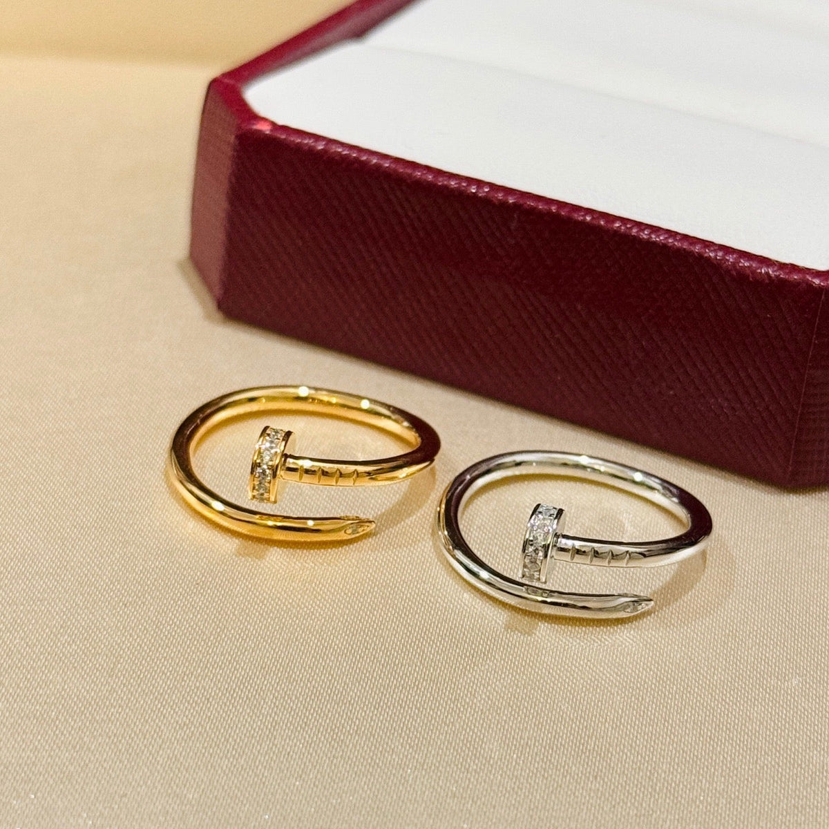[Rani Jewelry] JUSTE 1.8MM HALF DIAMOND RING