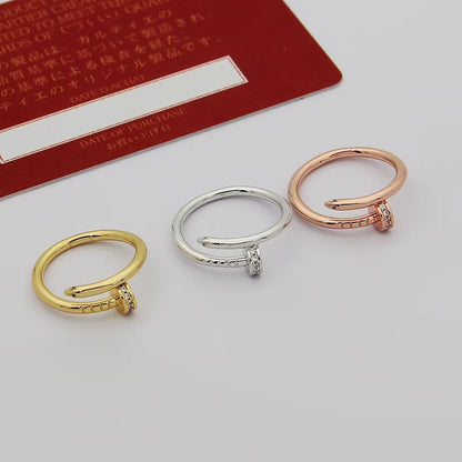 [Rani Jewelry] JUSTE 1.8MM HALF DIAMOND RING