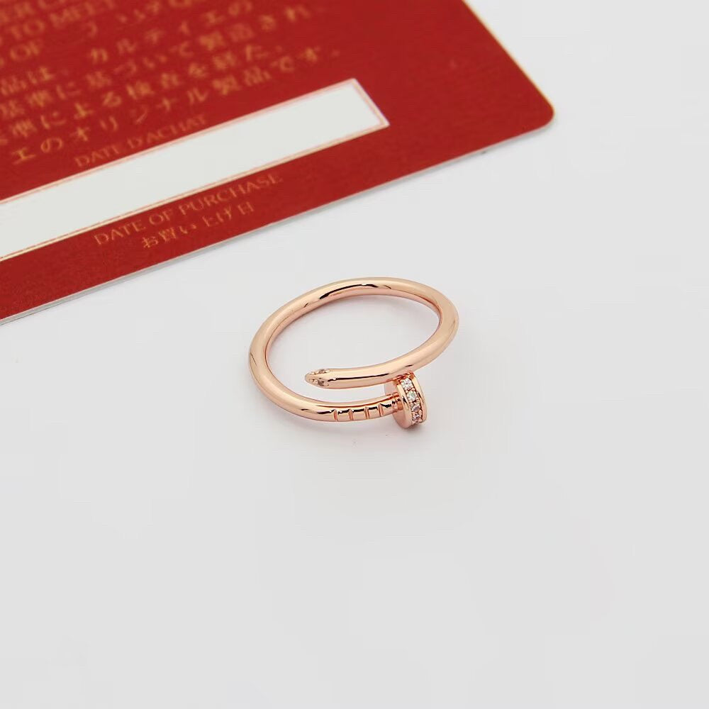 [Rani Jewelry] JUSTE 1.8MM HALF DIAMOND RING