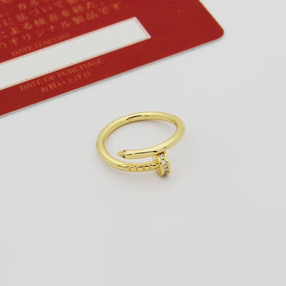 [Rani Jewelry] JUSTE 1.8MM HALF DIAMOND RING