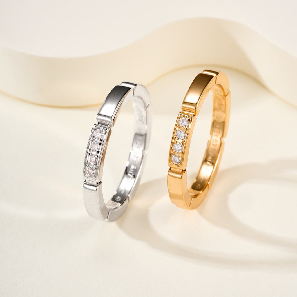 [Rani Jewelry] MAILLON PANTHERE 4 DIAMOND RING
