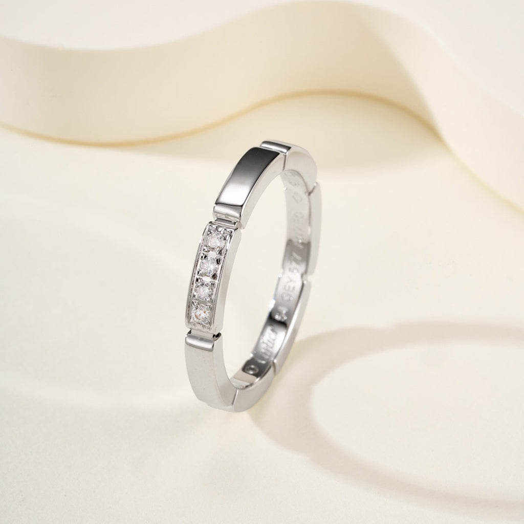 [Rani Jewelry] MAILLON PANTHERE 4 DIAMOND RING
