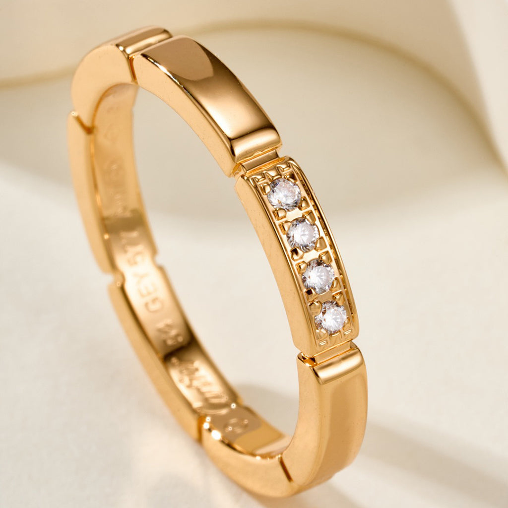 [Rani Jewelry] MAILLON PANTHERE 4 DIAMOND RING