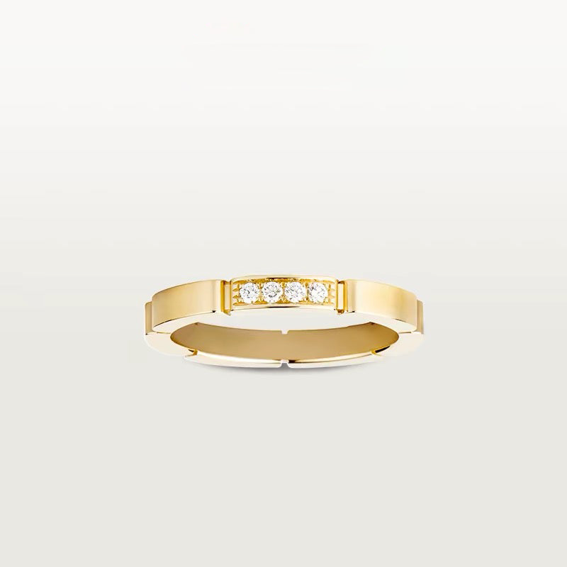 [Rani Jewelry] MAILLON PANTHERE 4 DIAMOND RING