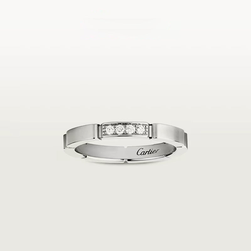 [Rani Jewelry] MAILLON PANTHERE 4 DIAMOND RING