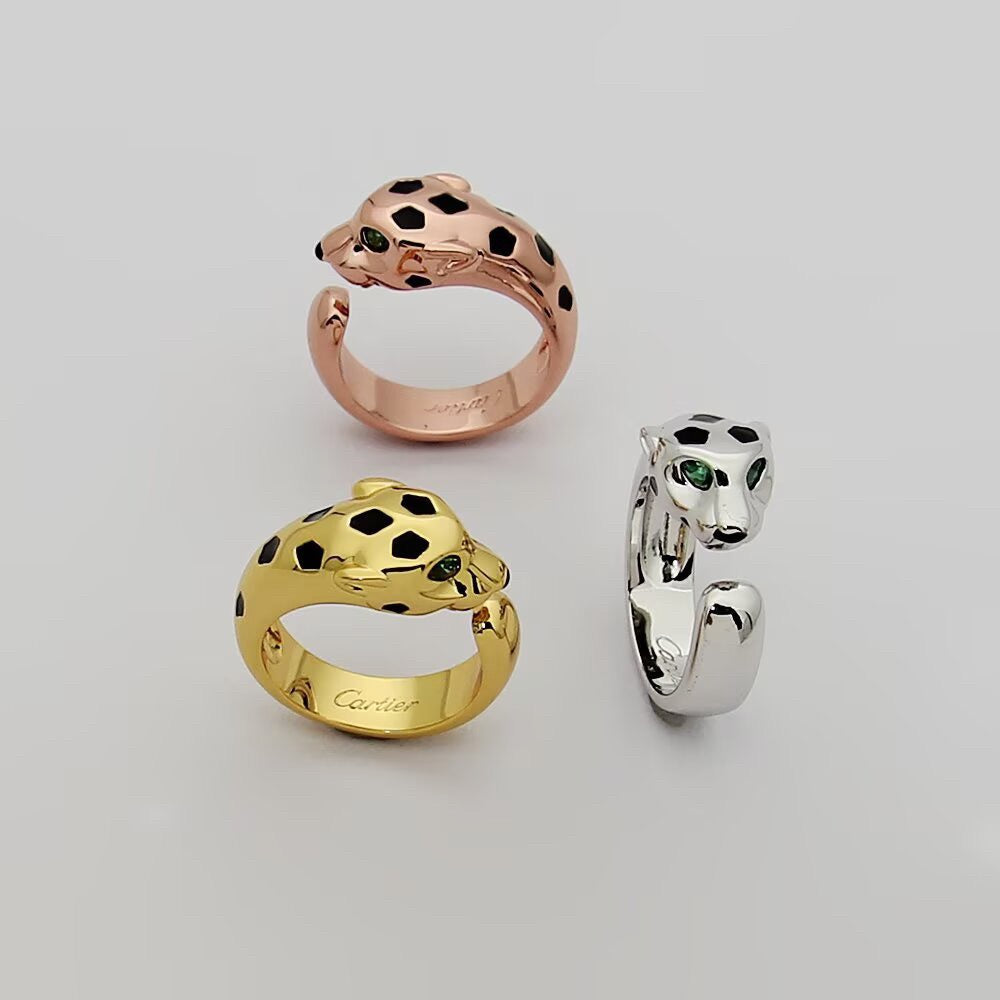 [Rani Jewelry] PANTHERE SPOTTED MEDIUM RING