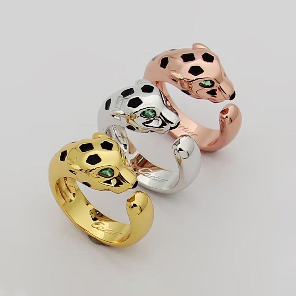 [Rani Jewelry] PANTHERE SPOTTED MEDIUM RING