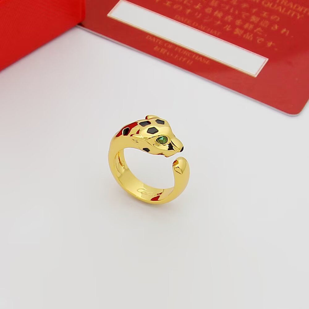 [Rani Jewelry] PANTHERE SPOTTED MEDIUM RING