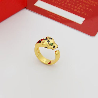 [Rani Jewelry] PANTHERE SPOTTED MEDIUM RING